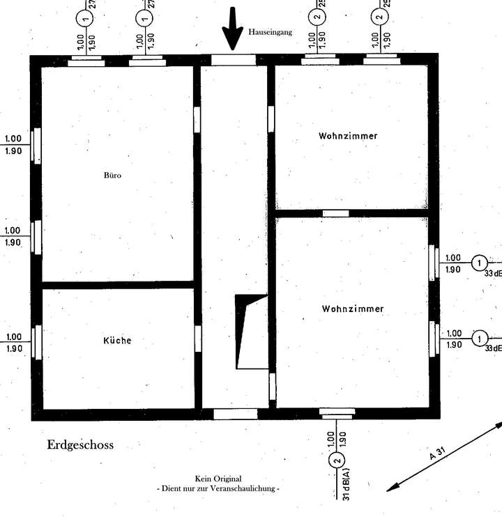 Grundriss Wohnhaus (1) EG