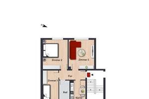Stadtnahe Wohnung // 1.OG links – Laagbergstr. 86, 38440 Hohenstein, Wolfsburg – Vorschaubild 6