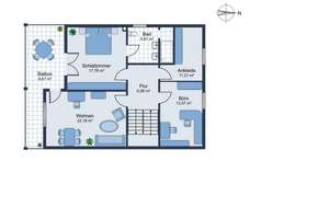 Außergewöhnliches Einfamilienhaus mit Terrasse & Garten / Kapitalanlage auf Nießbrauchbasis – Die vollständige Adresse der Immobilie erhältst du vom Anbieter., 82131 Gauting – Vorschaubild 22