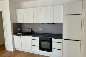 Stylische 1.5 Zimmer Neubauwohnung, große Loggia, teilmöbliert – Leinweberweg 36, 81249 Lochhausen, München – Vorschaubild 7