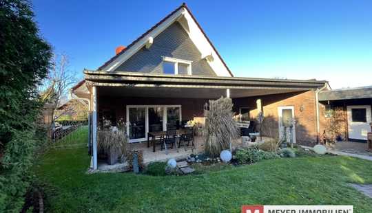 Bild von Kernsaniertes Wohnhaus mit Doppelgarage und Naturblick am Ortsrand von Rastede (Obj.-Nr.: 6453)