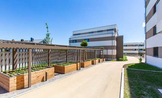 Modenre 2 Zimmer Wohnung mit Balkon und Garage