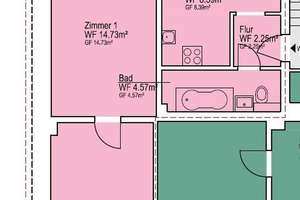 Schöne und renovierte 2,5-Zimmer Wohnung – Krayer Str. 30, 44866 Leithe, Bochum – Vorschaubild 10