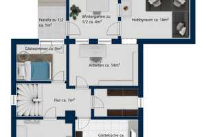 Wohnen im Gartenparadies – Traumhafte Doppelhaushälfte mit Einzelhauscharakter in Icking – Bad Tölz-Wolfratshausen (Kreis) – Vorschaubild 39