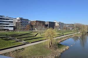 APARTMENT IM NECKARBOGEN - 2 Zimmer, modern, zentral & rollstuhlgerecht – Theodor-Fischer-Straße 8-10, 74076 Heilbronn, Heilbronn – Vorschaubild 2
