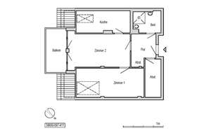 +++Attraktive Seniorenwohnung mit Balkon+++ – Eginhardstraße 7 A, 10318 Karlshorst, Berlin – Vorschaubild 5