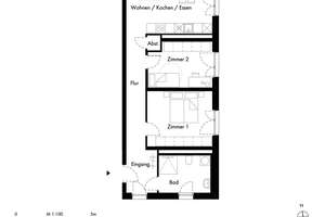 TRIO am Nordpark: Ihr neues Zuhause mit Blick über den Nordpark – 50733 Nippes (Ortsteil), Köln – Vorschaubild 13