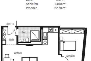 * Universitäten und Hochschulen fußläufig erreichbar* 2-Zimmer-Neubauwohnung mit Einbauküche – Steinbühler Straße 4-6, 90443 Gostenhof, Nürnberg – Vorschaubild 20