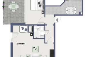 Ankommen. Wohlfühlen. Zuhause sein. Teilmöbliertes Zimmer in 2er-WG – Nancystraße 22, 76187 Nordweststadt, Karlsruhe – Vorschaubild 24