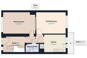 Hastedt | Attraktives Reihenmittelhaus für Investoren in Top Lage – Die vollständige Adresse der Immobilie erhältst du vom Anbieter., 28207 Hastedt, Bremen – Vorschaubild 25