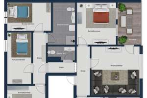 5 Zimmer, Loggia und starke Vermietbarkeit – attraktive Eigentumswohnung in Bremen Blumenthal – Die vollständige Adresse der Immobilie erhältst du vom Anbieter., 28777 Blumenthal (Ortsteil), Bremen – Vorschaubild 11
