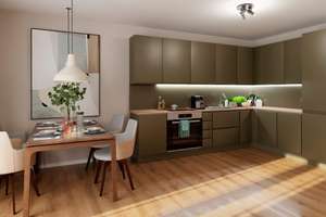 Barrierefreie Eigentumswohnung mit Loggia in Südausrichtung mit pflegeleichtem Designerboden – Lilli-Marx-Straße 22, 40597 Benrath, Düsseldorf – Vorschaubild 7