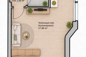 Mitten im Kiez – urban, lebendig & grün: stilvoller Wohntraum auf ca. 34 m²! Renoviert & Bezugsfrei! – Nazarethkirchstraße 42, 13347 Wedding, Berlin – Vorschaubild 8