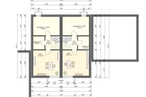Geplanter Neubau eines Reihenmittelhauses mit Garten – Friedrich-Fröbel-Straße 40, 68766 Rhein-Neckar-Kreis – Vorschaubild 3