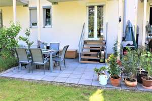 2-Zimmer-Terrassenwohnung mit Privatgarten, gerne mit Haustieren
