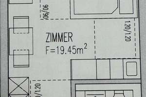 Helles 1-Zimmer Studenten-Appt. im 3. OG mit Balkon in Augsburg (nur f. Studenten u. Auszubildende) – Firnhaberstraße 20, 86159 Hochfeld, Augsburg – Vorschaubild 3