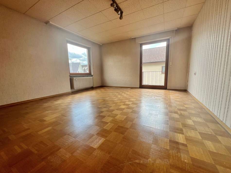 Schlafzimmer mit Balkon
