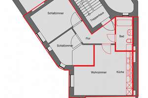 Friedenau: 2,5 Zimmer mit Wohnküche und zwei Schlafzimmern – Hauptstraße 84, 12159 Schöneberg, Berlin – Vorschaubild 12