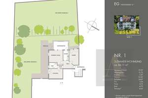 Attraktive 3-Zimmerwohnung mit Wintergarten und großzügigem Gartenanteil in bester Günterstaler Lage – 79100 Günterstal, Freiburg im Breisgau – Vorschaubild 16