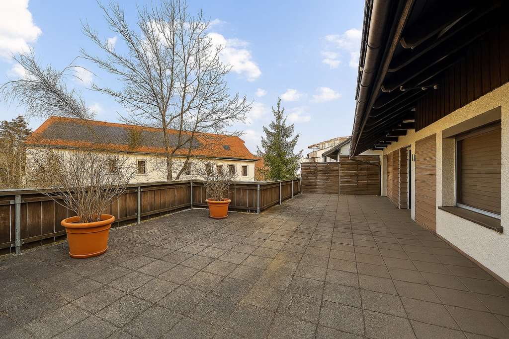 Immobilie in Unterhaching - Helle 3‑Zimmer‑Wohnung mit großer Dachterrasse in zentraler Lage von Unterhaching - Bild 4
