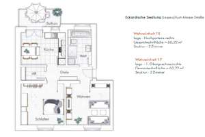 Frei ab 1.8. 26 **** Erstklassige 2-Zimmer mit Balkon**** – Kurt-Kresse-Straße 4, 4229 Kleinzschocher, Leipzig – Vorschaubild 22