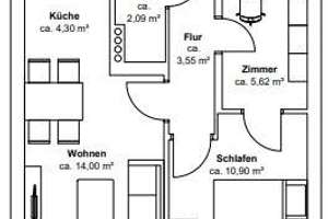 Klein, Fein mit 3 Zimmern! – 30519 Mittelfeld, Hannover – Vorschaubild 13
