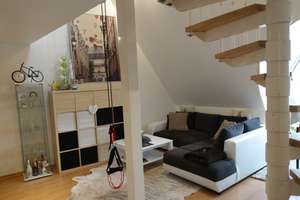 Stilvolle, möblierte 1,5-Zimmer-Maisonette-Wohnung mit EBK am Friedensplatz in Rüsselsheim am Main – Friedensplatz 12, 65428 Rüsselsheim am Main – Vorschaubild 7