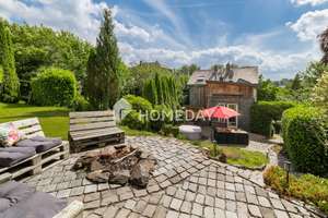Exklusive Terrassenwohnung mit großem Garten, Kamin und besonderem Wohnflair