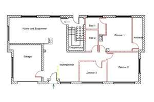 Barrierefreie 5-Zimmer-Wohnung mit 2 Bädern, Garage, Keller-/Hobbyraum und hoher Privatsphäre – Burgstallstrasse 35, 70199 Heslach, Stuttgart – Vorschaubild 17