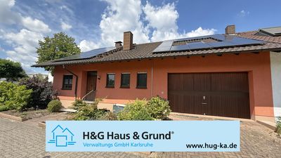 Einfamilienhaus mit Einliegerwohnung und weiterem Ausbaupotential! Garten + Doppelgarage in Neureut!