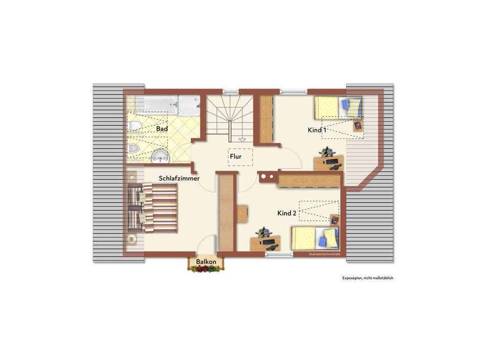 Grundriss-Dachgeschoss