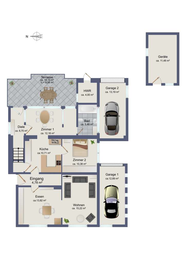 Grundriss Erdgeschoss