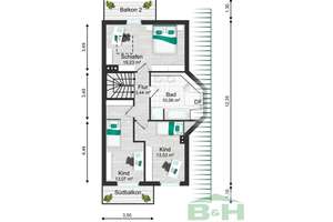 Attraktive Doppelhaushälfte Bj. 94 mit Keller, Garten TOP – Die vollständige Adresse der Immobilie erhältst du vom Anbieter., 6774 Muldenstein – Vorschaubild 36