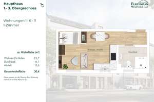 Neubau in Wersten: 1-Zimmer-Wohnung für Eigennutzer & Kapitalanleger – Kölner Landstraße 300, 40591 Wersten, Düsseldorf – Vorschaubild 3