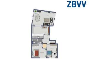 Großzügige 3-Zimmer-Wohnung in zentraler Lage – Frauentorgraben 69, 90443 Tafelhof, Nürnberg – Vorschaubild 16