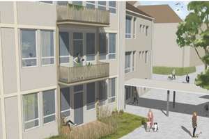 1-Zimmer -Appartement/ Co-Living-Erstbezug nach Umnutzung