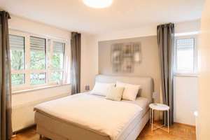 Wohnen in Münster Mauritz: Gepflegte 3-Zimmer-Wohnung mit Balkon & Gartennutzung sowie Garage – 48155 Mauritz-Ost, Münster – Vorschaubild 2