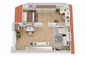 Schulstraße im Kreuzviertel – helle Maisonette mit Balkon in besonderer Lage – Die vollständige Adresse der Immobilie erhältst du vom Anbieter., 48149 Kreuz, Münster – Vorschaubild 14