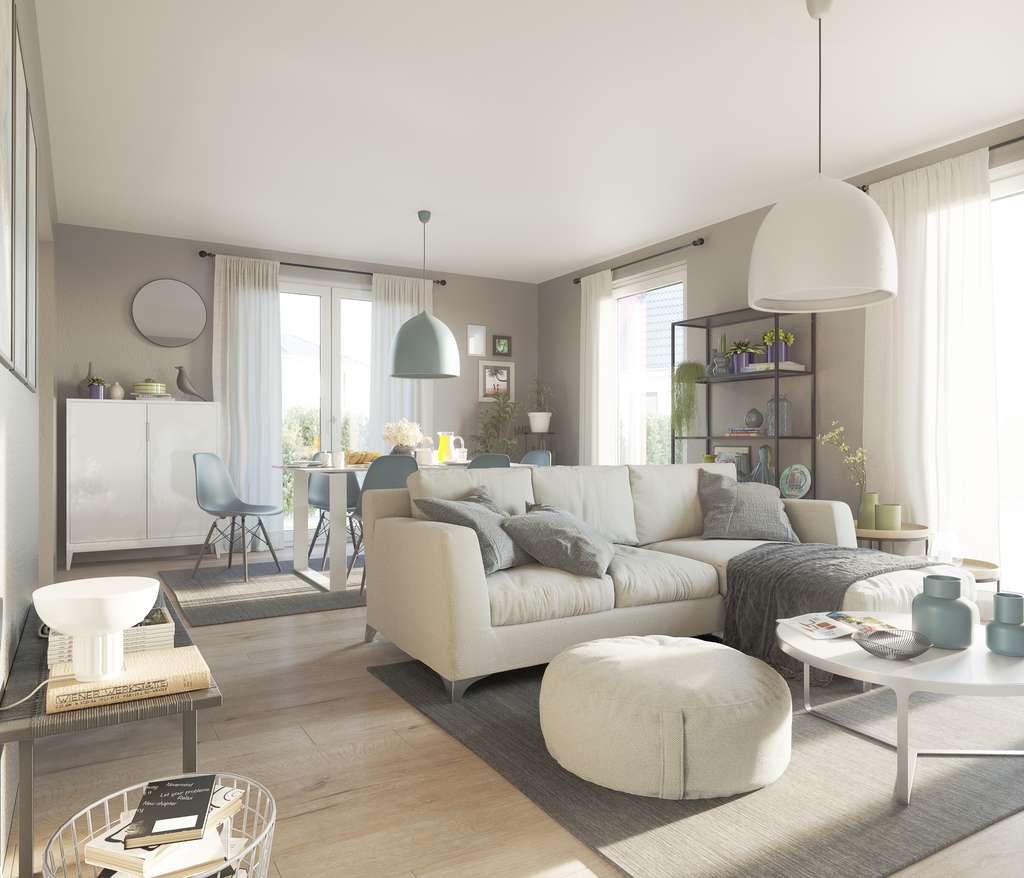 Immobilie in Kirtorf - Bungalow 92 : Schlichte Eleganz, 92 m² Freiheit auf einer Ebene – letzte Grundstücke inkl. - Bild 3