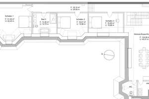 Penthouse Deluxe am Lietzensee: Aufdachterrasse mit Parkblick, 230m2 im Loftstyle und Sauna – Kaiserdamm 102, 14057 Charlottenburg, Berlin – Vorschaubild 13