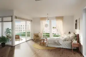 Weißensee: ERSTBEZUG im EIGENEN TOWNHOUSE - 2025: 4-Zi, 3 Etagen, TERRASSE + GARTEN – Berlin – Vorschaubild 2