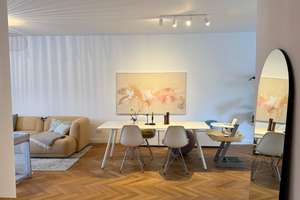 Stilvolle 3,5-Zimmer-Wohnung mit großer Terrasse, offenem Wohnbereich & Kamin in Bestlage Oberkassel – Die vollständige Adresse der Immobilie erhältst du vom Anbieter., 40545 Oberkassel, Düsseldorf – Vorschaubild 7