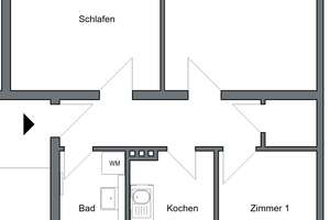 Genießen Sie Ihr neues und modernisiertes Zuhause-Erdgeschosswohnung mit sonniger Loggia – Theodor-Heuss-Str. 32, 38444 Detmerode, Wolfsburg – Vorschaubild 12