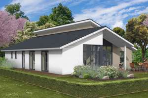 Komfortabel und barrierefrei - Bungalow mit integrierter Garage in Bad Oeynhausen-Wulferdingsen! – Die vollständige Adresse der Immobilie erhältst du vom Anbieter., 32549 Bad Oeynhausen – Vorschaubild 2