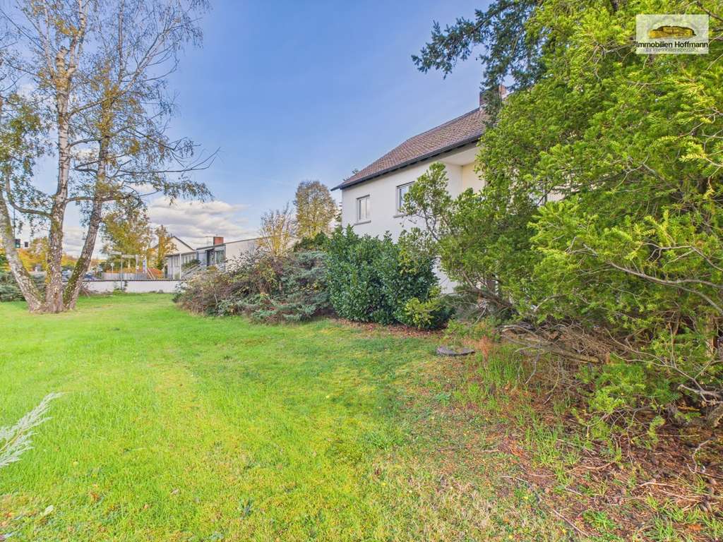 Immobilie in Kahl am Main - Großgrundstück in Kahl: 1.239 m² mit Bestandshaus & Perspektive - Bild 0