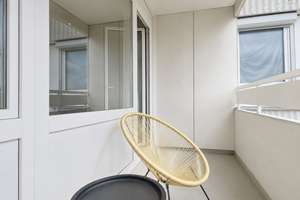 Erstbezug: Stylishe möblierte 1-Zimmer Wohnung mit Balkon und Internet in Wiesbaden – Die vollständige Adresse der Immobilie erhältst du vom Anbieter., 65187 Biebrich, Wiesbaden – Vorschaubild 18