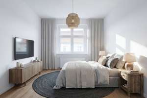 Erstbezug nach Sanierung: Attraktive, lichtdurchflutete 2-Zimmer-Wohnung I Balkon & Tageslicht-Bad – Althoffstraße 4, 12169 Steglitz, Berlin – Vorschaubild 3