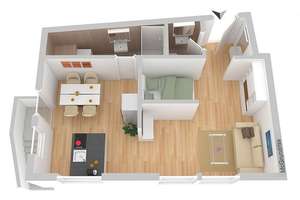 Tolles, modern möbliertes Apartment in schönem Altbau in Stuttgart West – Die vollständige Adresse der Immobilie erhältst du vom Anbieter., 70193 Hölderlinplatz, Stuttgart – Vorschaubild 21