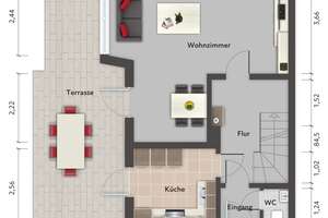 Modernisierungsbedürftiges Endreihenhaus in begehrter Wohnlage zum Kauf in Rahlstedt - Wentzel Dr. – 22143 Rahlstedt, Hamburg – Vorschaubild 6