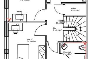 Exklusive KfW-55 Doppelhaushälfte (A+) mit Wärmepumpe, PV-Anlage & Designküche – 549 m² WOHLFÜHLEN!  – Die vollständige Adresse der Immobilie erhältst du vom Anbieter., 33649 Brackwede, Bielefeld – Vorschaubild 35